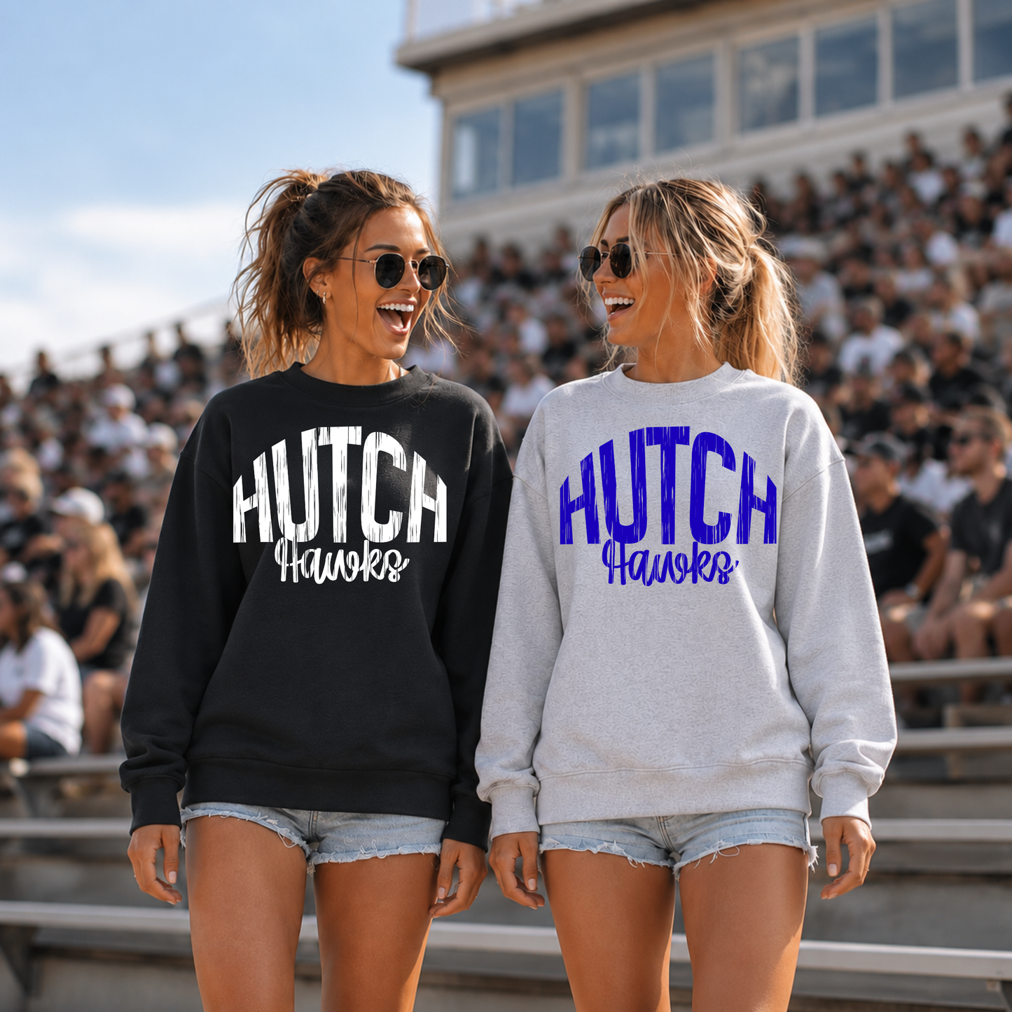 Hutch Vintage Distressed Mascot