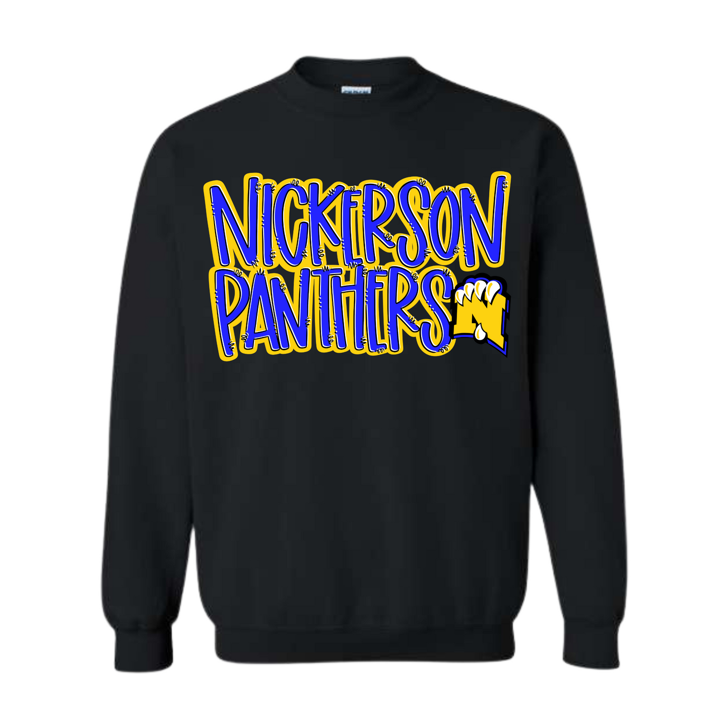 💛💙 NICKERSON PANTHERS SPIRIT CREWNECK💛💙