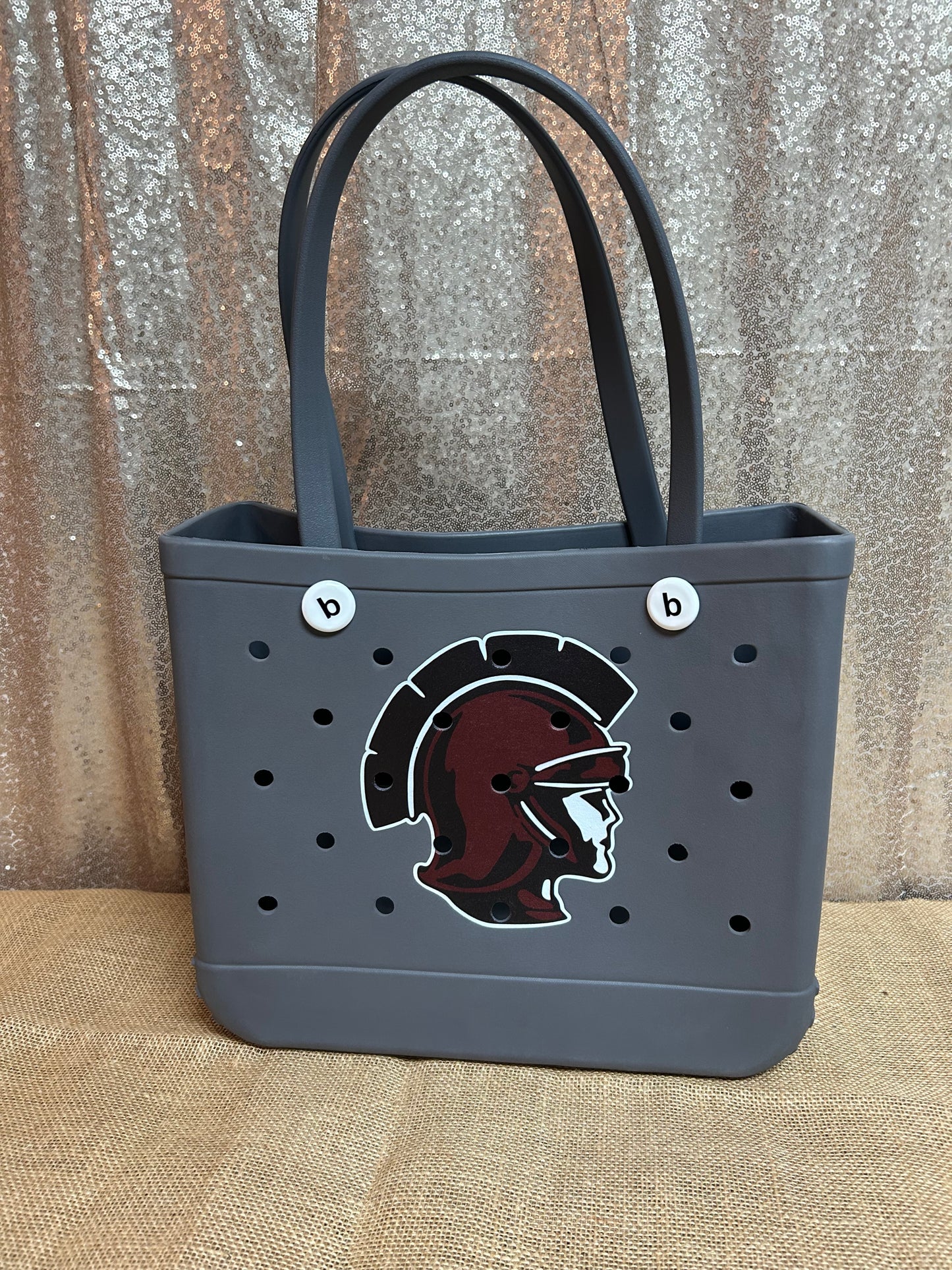 π Custom Logo EVA Totes