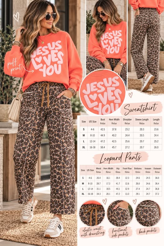 Jesus Loves You Puff Print SWEATSHIRT