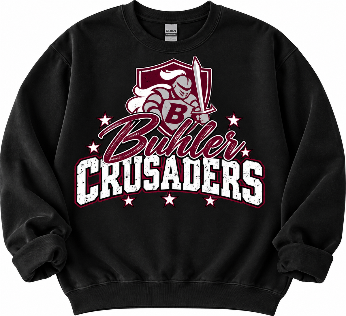 Buhler Crusaders Spirit Crewneck