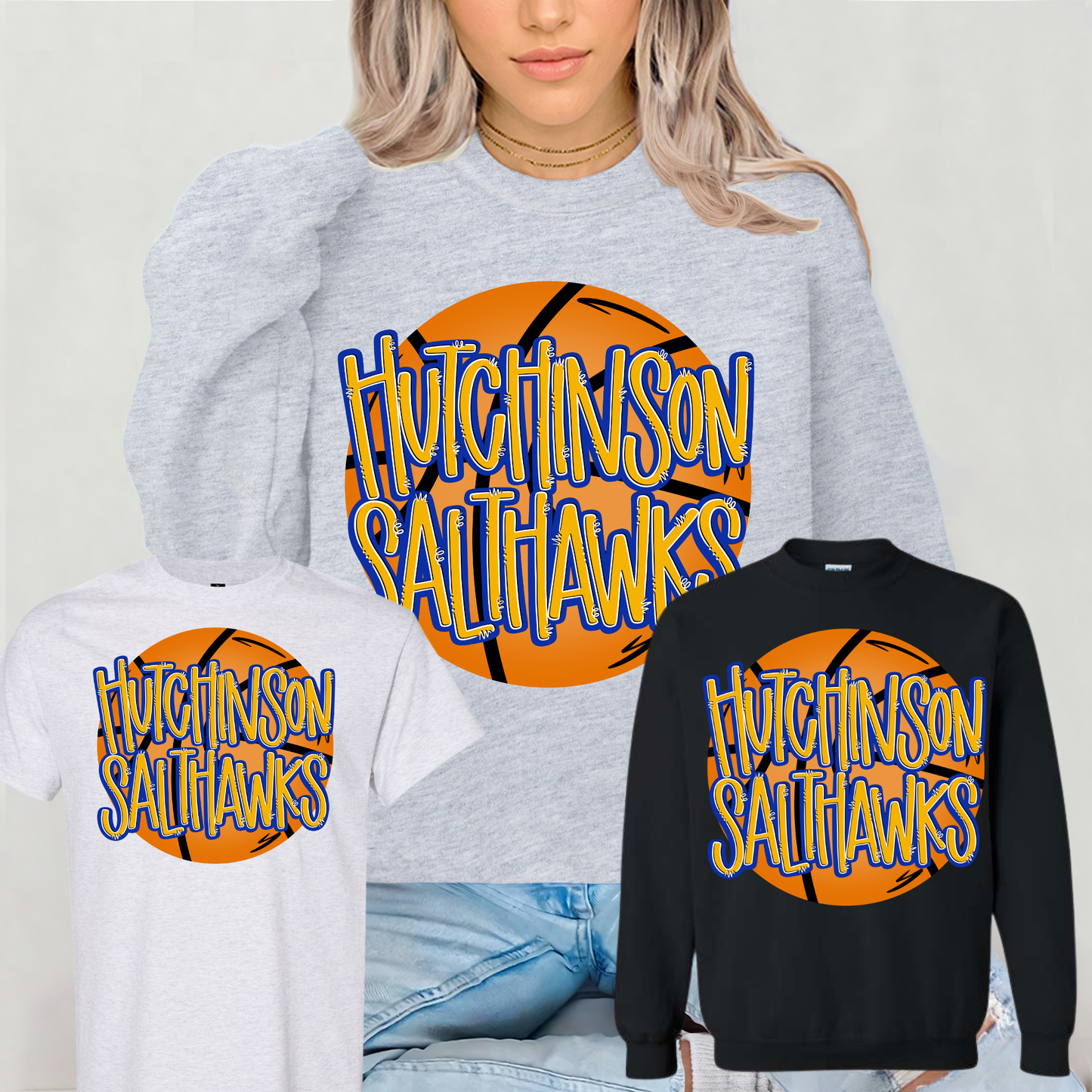 π Hutchinson Salthawks Basketball Spirit Wear π