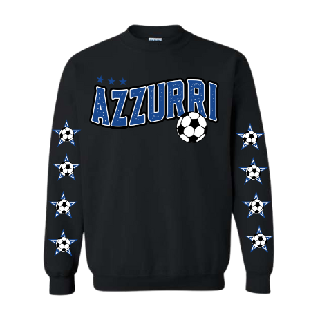 Azzurri Distressed Crewneck