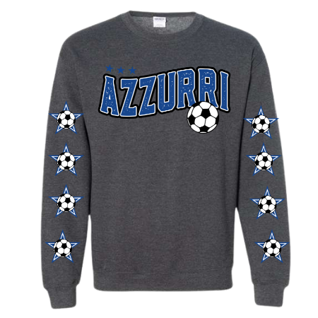 Azzurri Distressed Crewneck
