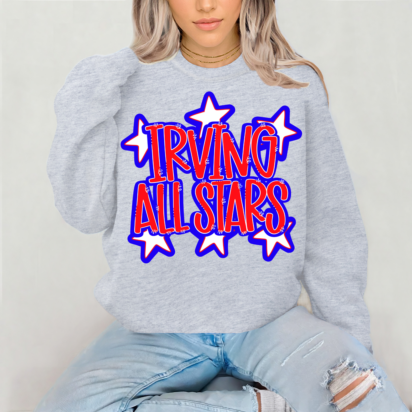 📣✨ IRVING ALL STARS Crewneck ✨📣