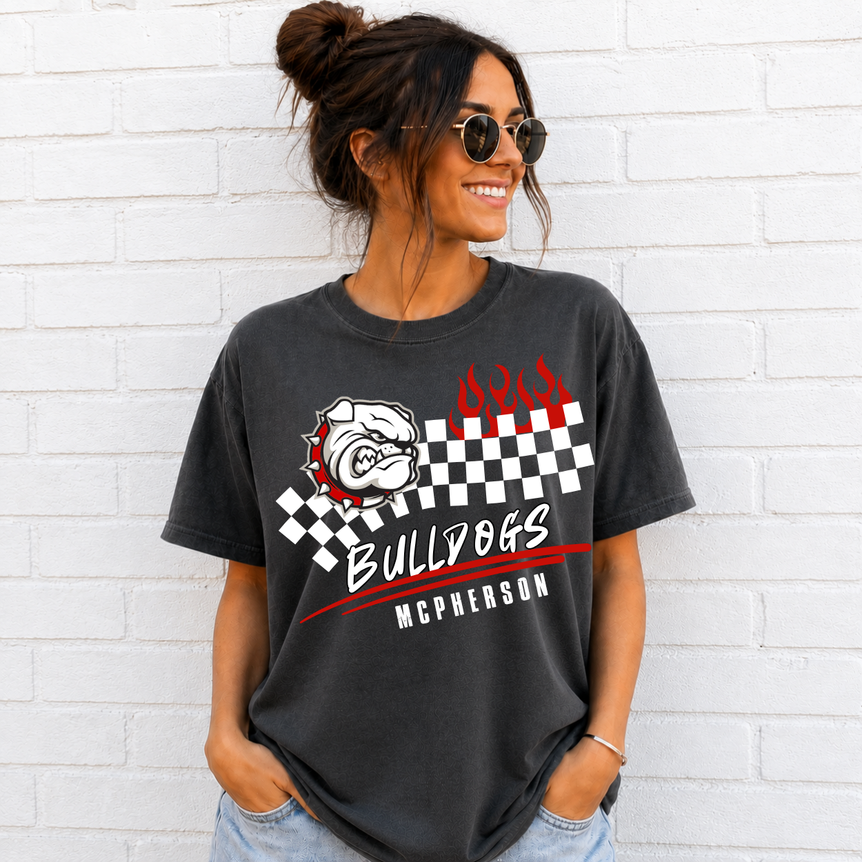 🏁 School Spirit Racing Collection - McPherson Bulldogs