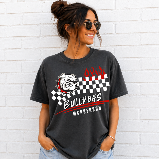 🏁 School Spirit Racing Collection - McPherson Bulldogs