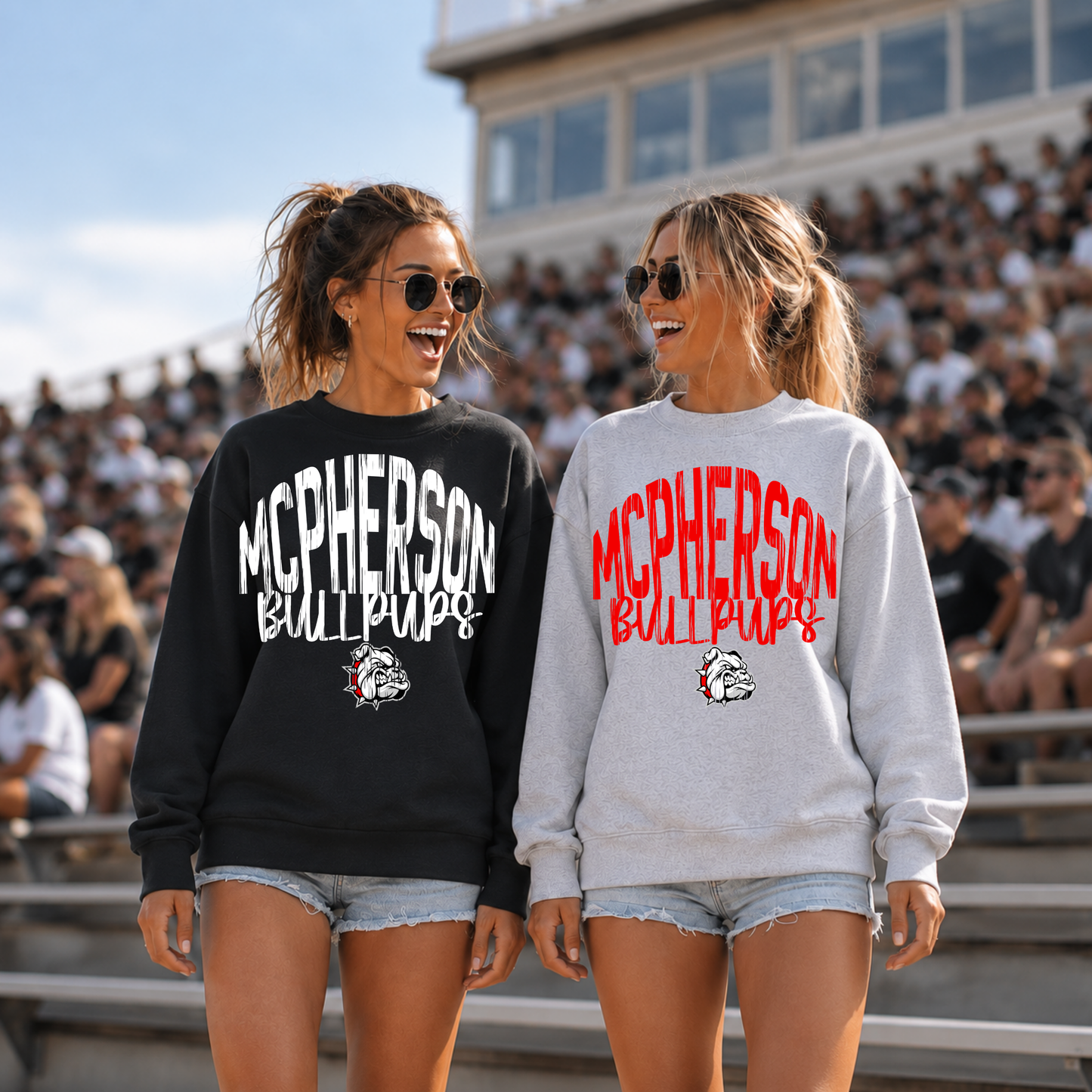 Vintage Distressed Mascot