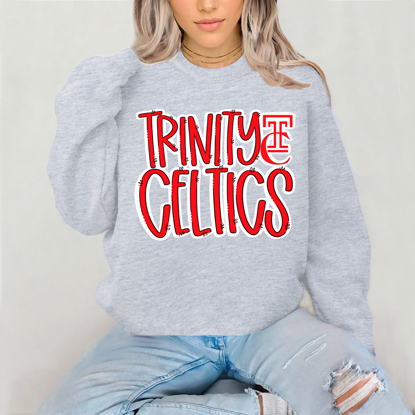 ❤️✨ TRINITY CELTICS SPIRIT WEAR Crewneck ✨❤️