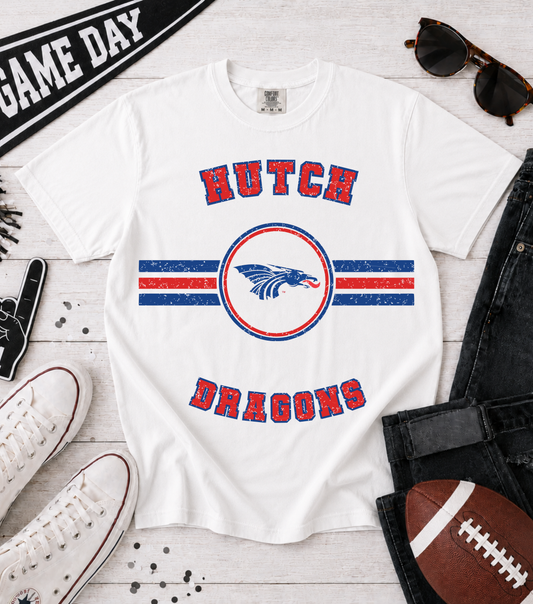 Hutch Dragons Retro Rally Spirit Tee
