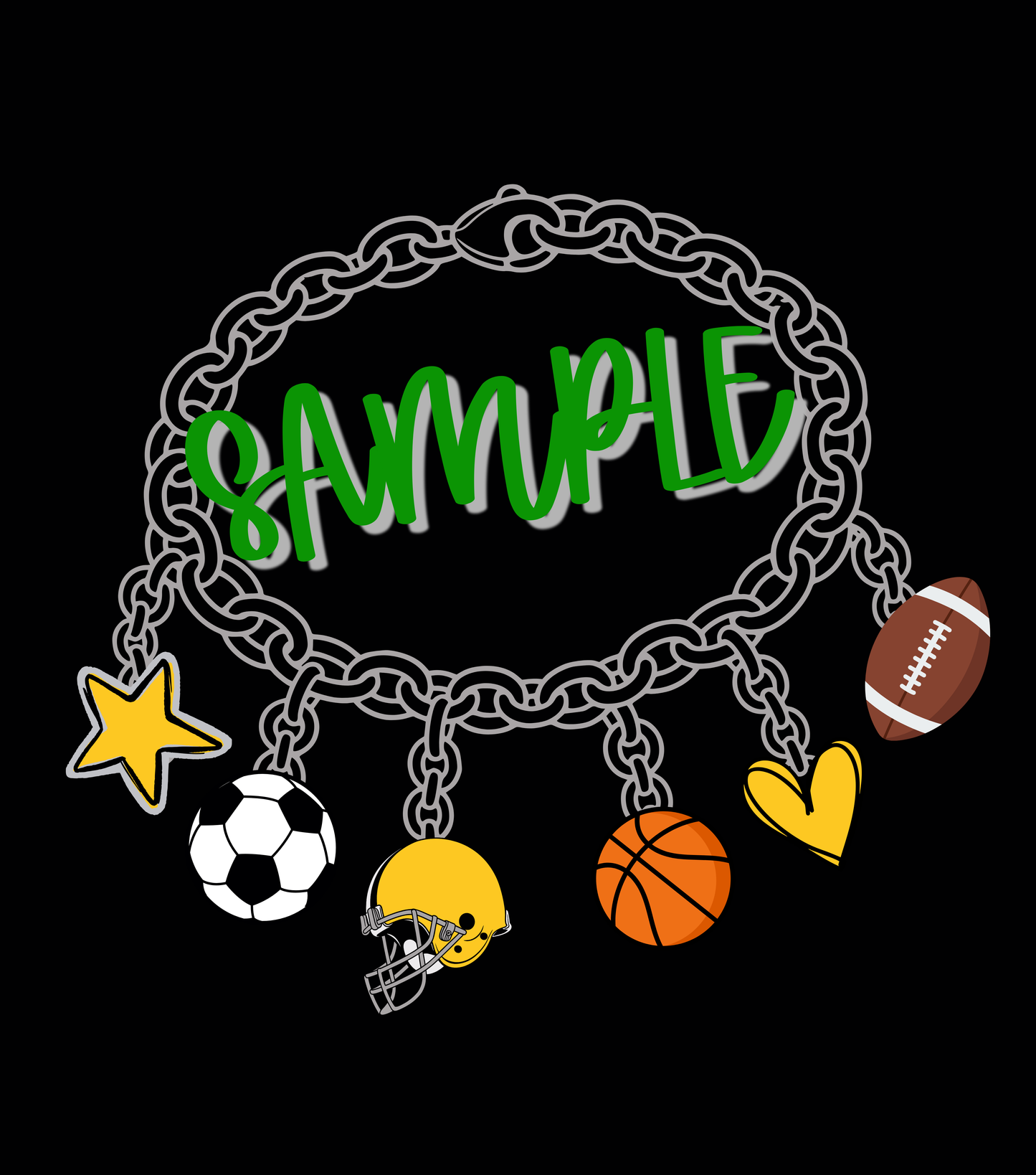 Custom Spirit Charm Design – Bracelet or Safety Pin Tee