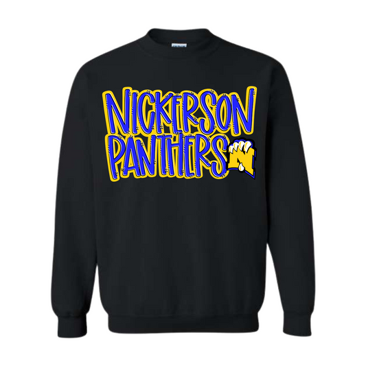 💛💙 NICKERSON PANTHERS SPIRIT CREWNECK💛💙
