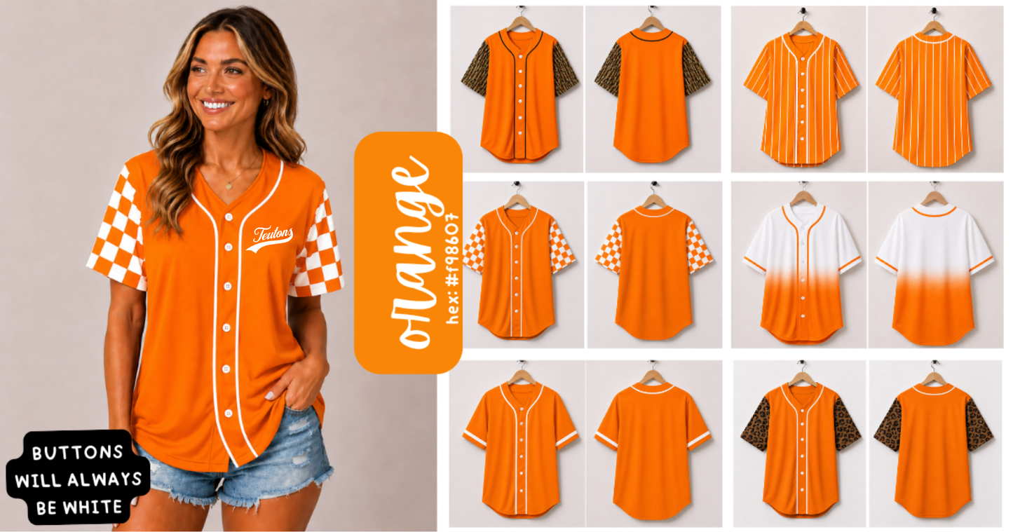⚾️ TEUTONS CUSTOM TEAM JERSEYS ⚾️
