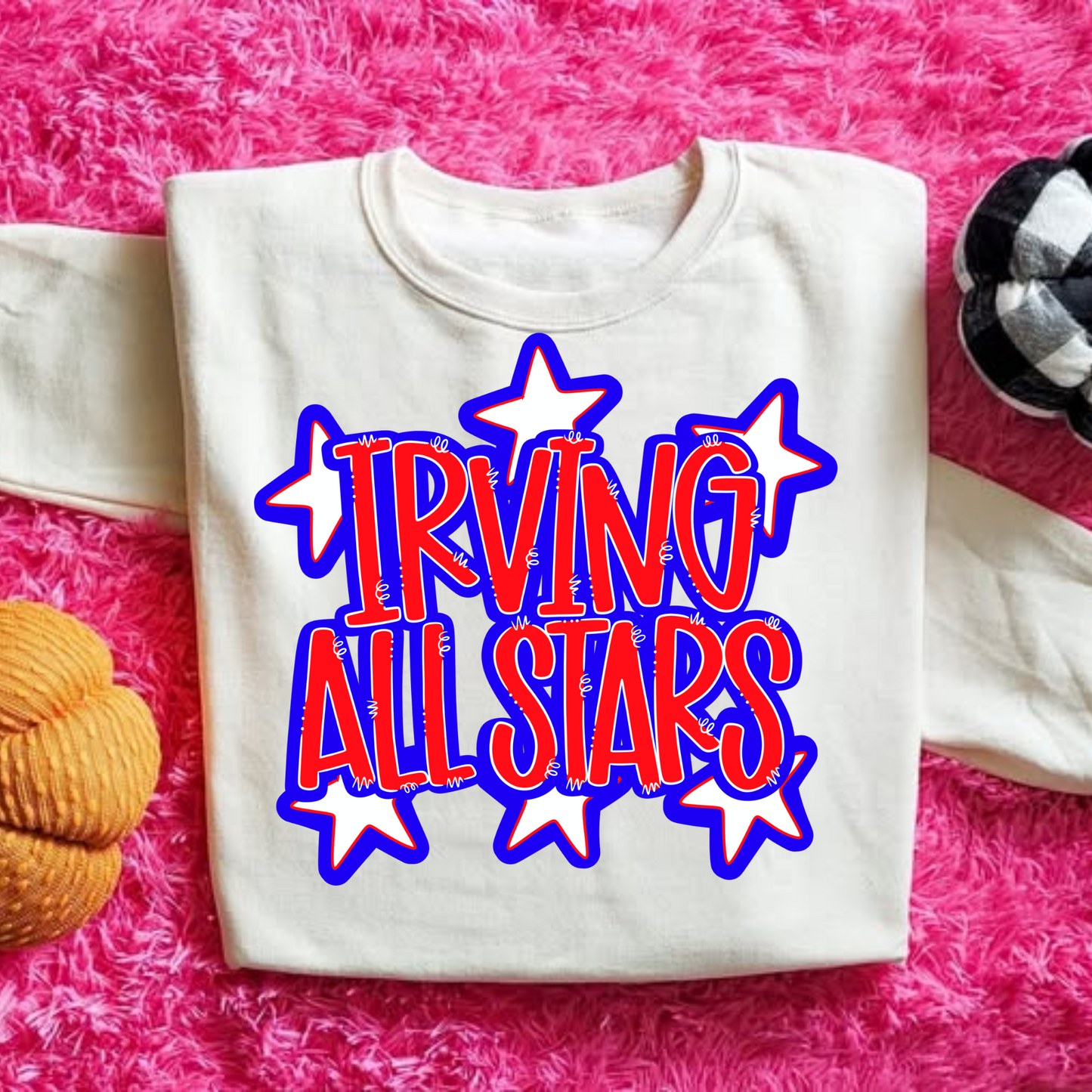 📣✨ IRVING ALL STARS Crewneck ✨📣