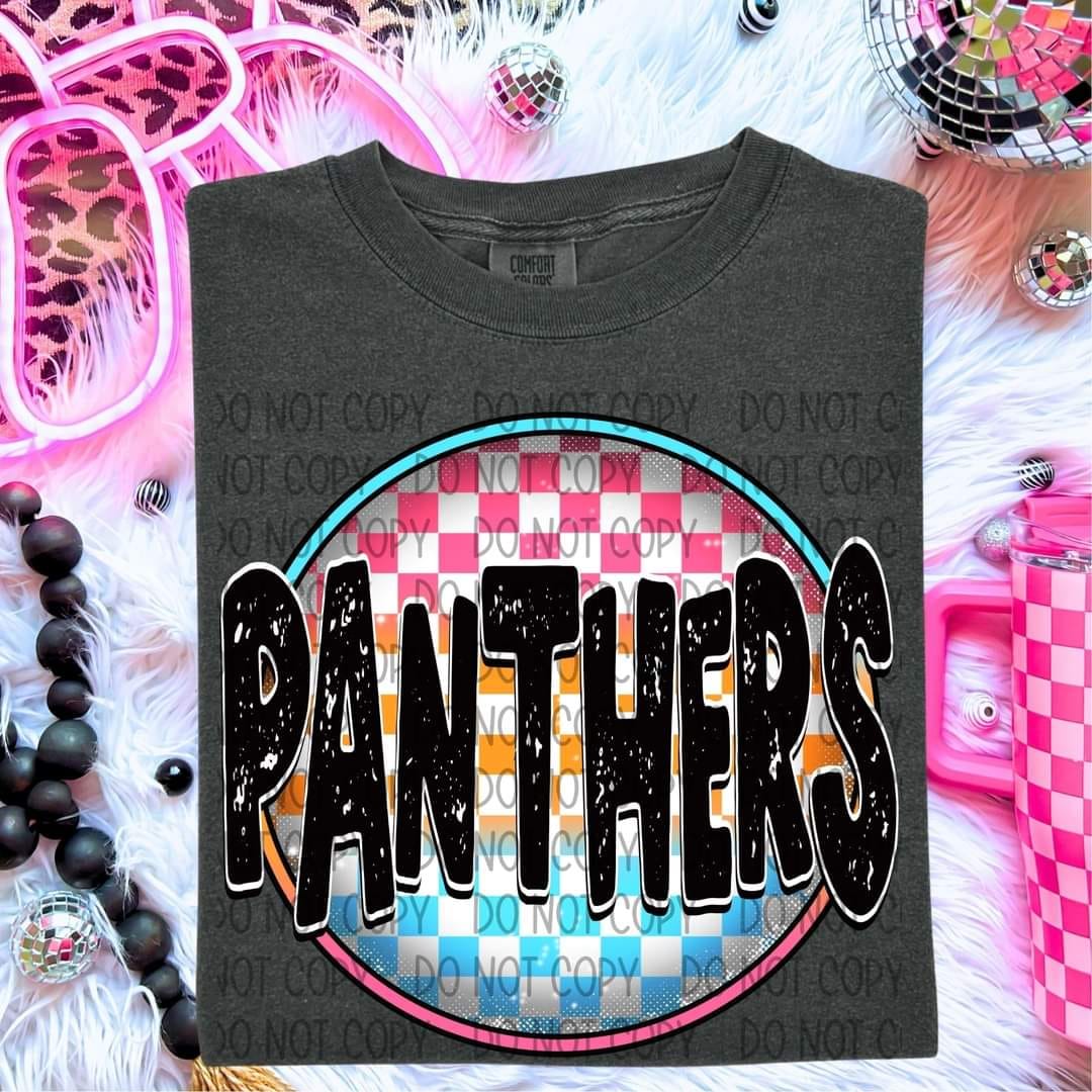 Checkered Rainbow Panthers