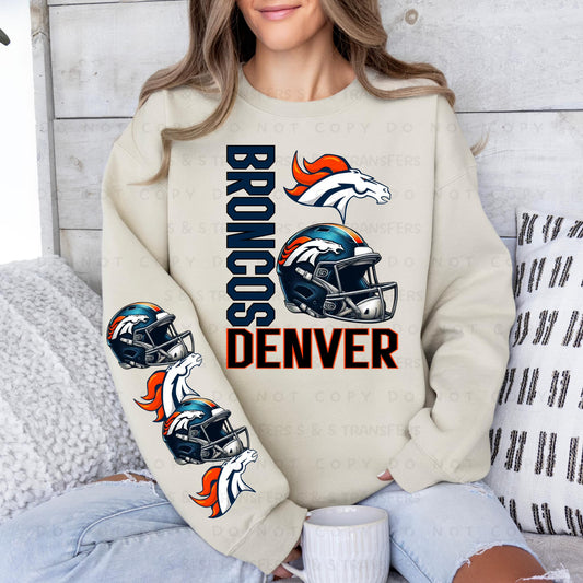 Broncos w/ Helmet