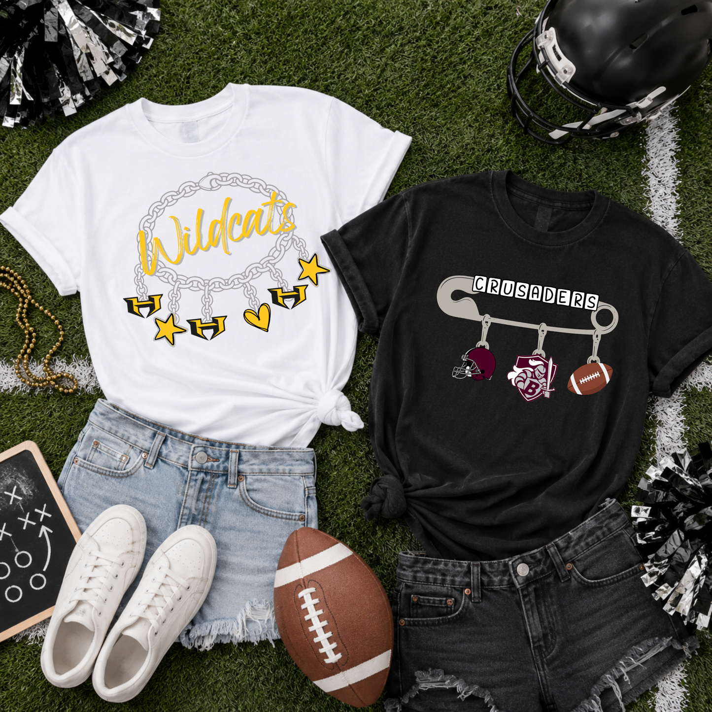 Custom Spirit Charm Design – Bracelet or Safety Pin Tee