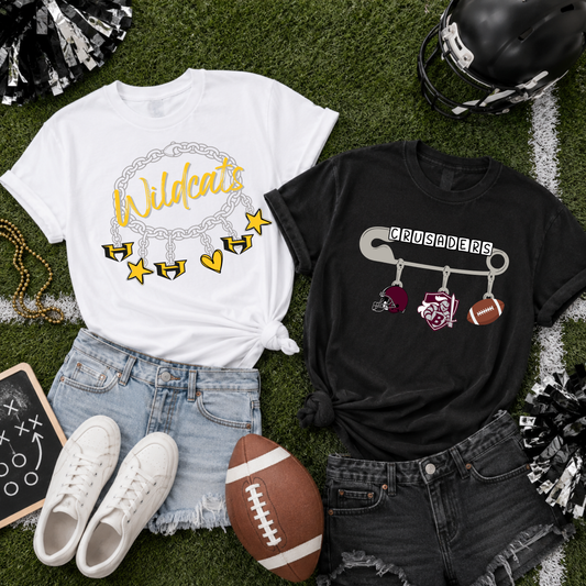 Custom Spirit Charm Design – Bracelet or Safety Pin Tee