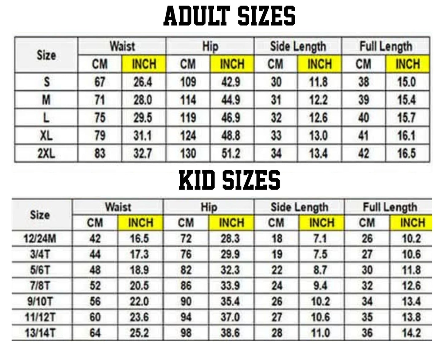 High-Waisted Game Day Shorts (PREORDER)