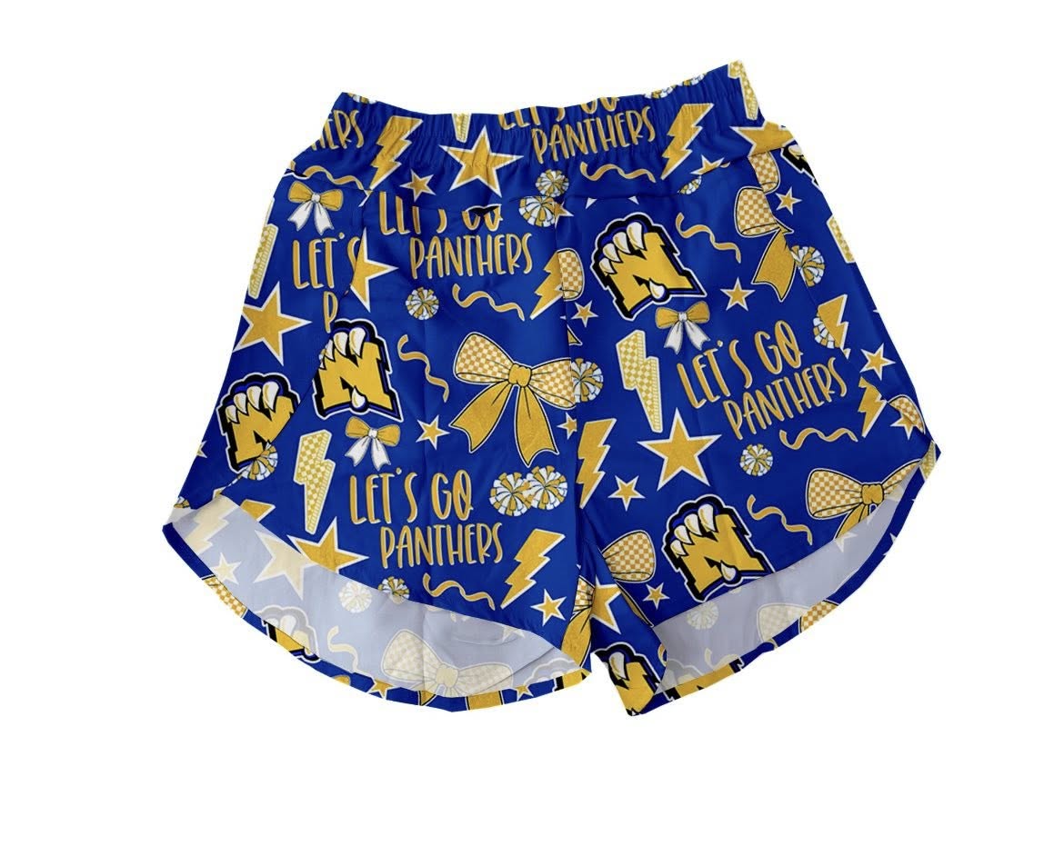 High-Waisted Game Day Shorts (PREORDER)