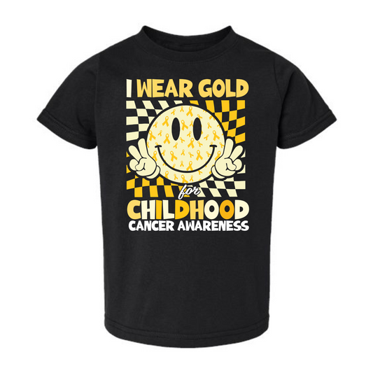 ✨ I Wear Gold for Childhood Cancer Awareness