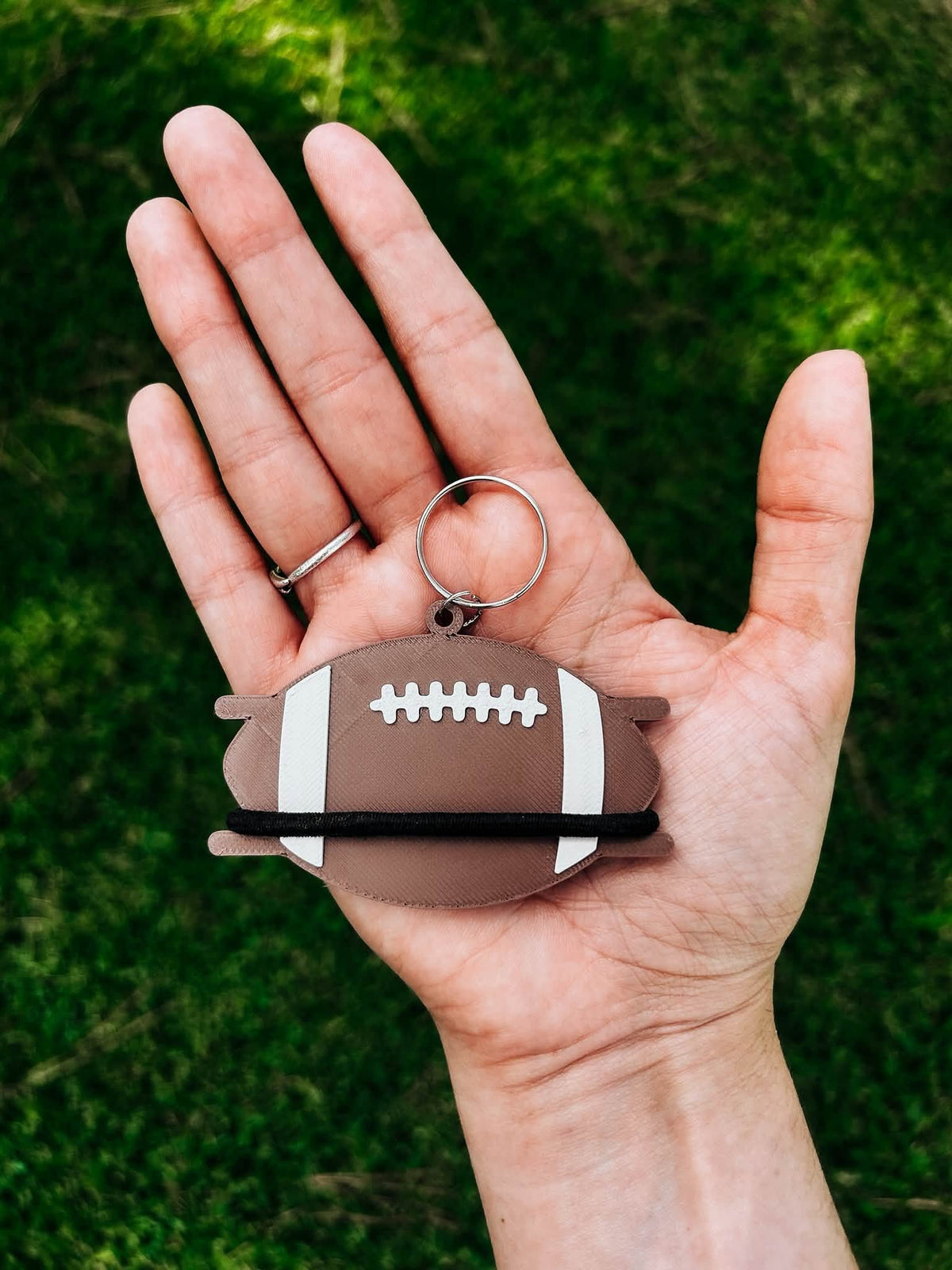 Custom Hair Tie Holder Keychain