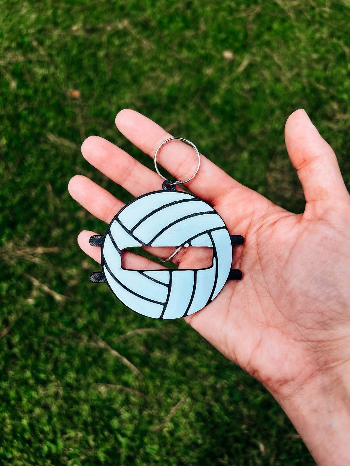 Custom Hair Tie Holder Keychain