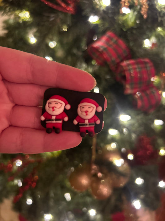 Santa Earrings