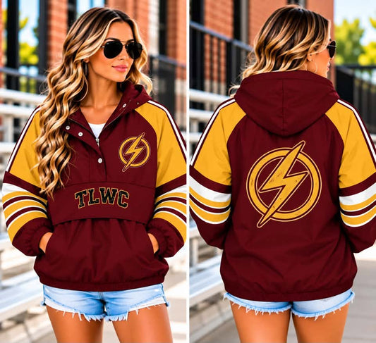 ⭐ Custom Team Spirit Windbreaker Pullover - TLWC