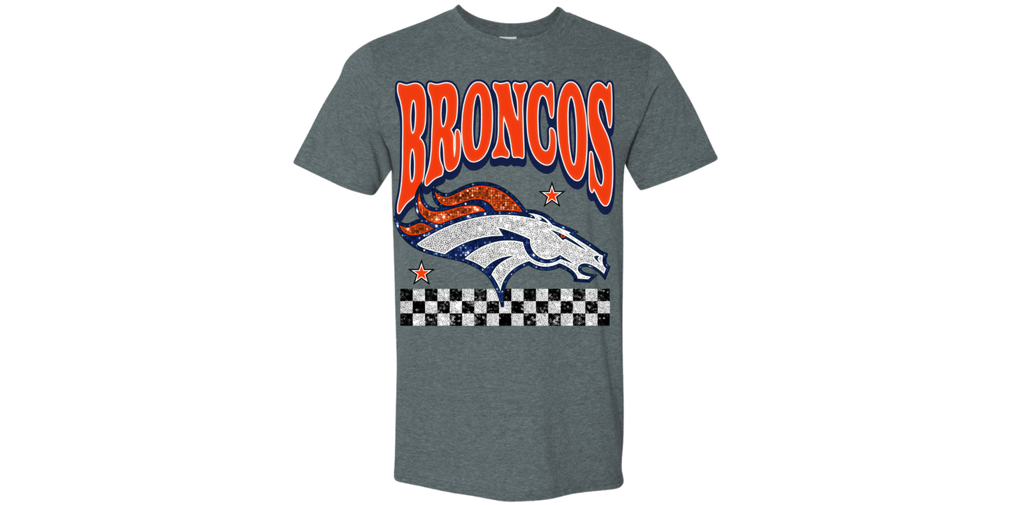 Broncos Glitter