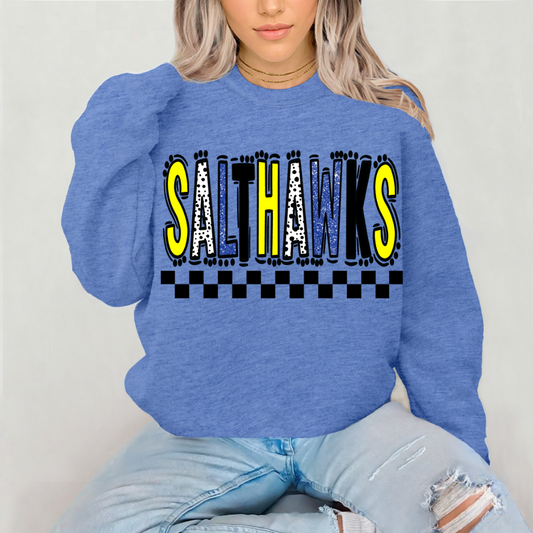 Salthawk doodle crewneck