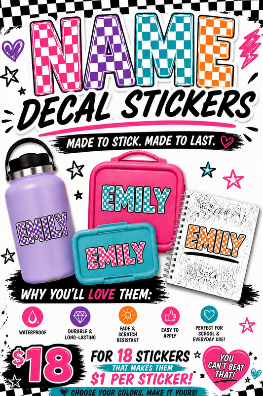 Decal Sticker Set