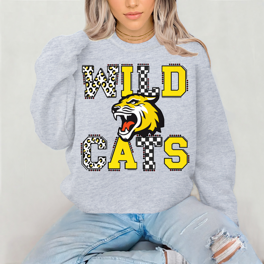 Wildcat Mascot Crewneck
