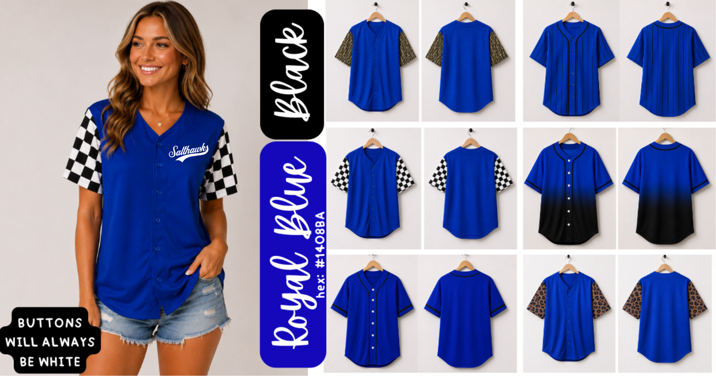 ⚾️ SALTHAWKS CUSTOM TEAM JERSEYS ⚾️