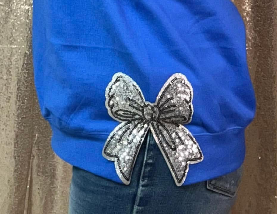 Game day Sequin Crewneck