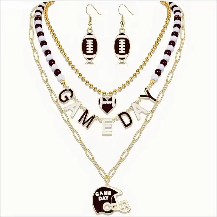 Game Day Set with Earrings