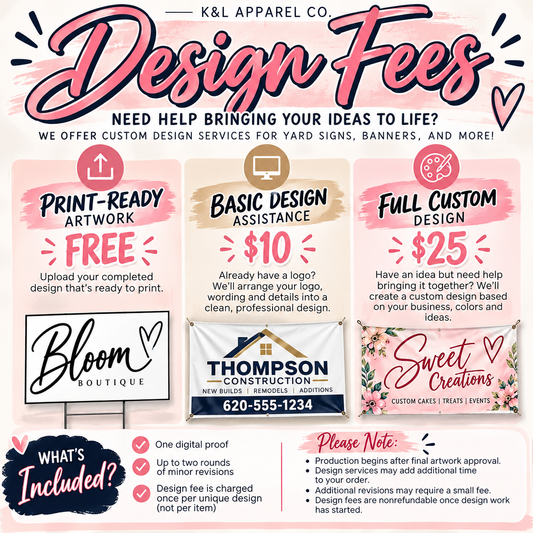 Artwork Design Fees
