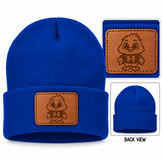💙 LIL’ HAWKS PATCH BEANIE 💙