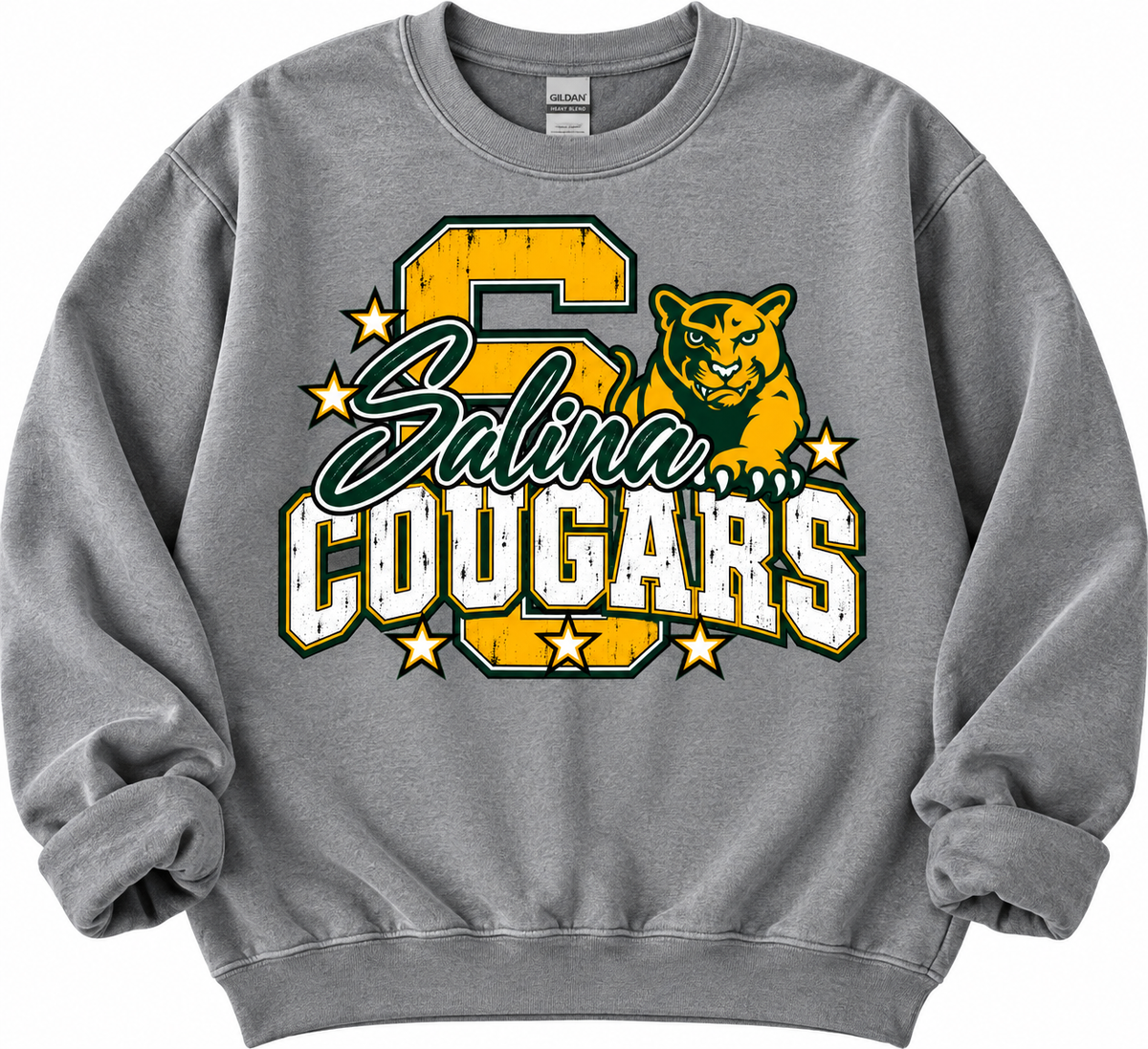 Salina Cougars Spirit Crewneck