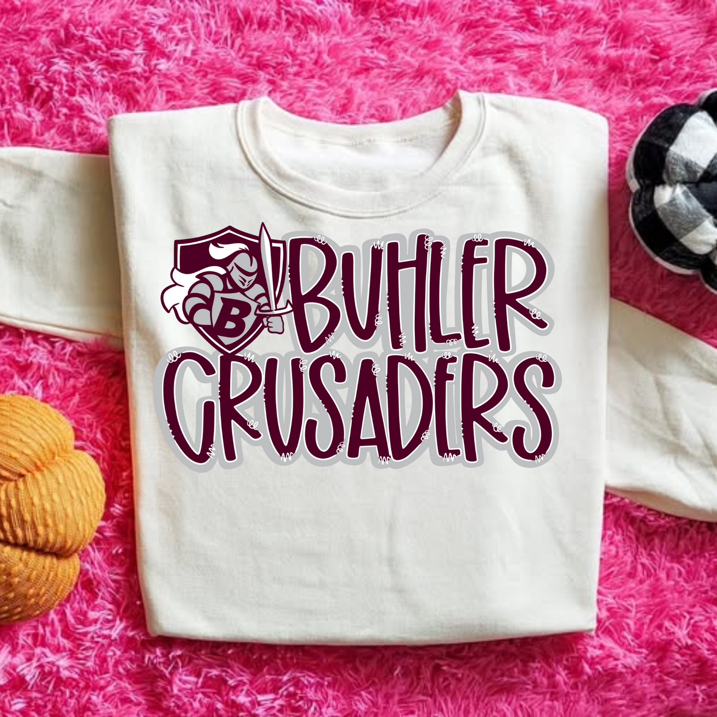 Buhler Crusaders Spirit Crewneck