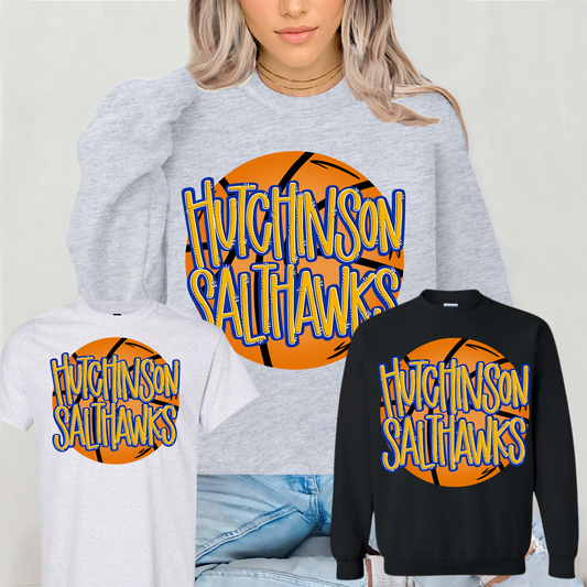 🏀 Hutchinson Salthawks Basketball Spirit Wear 🏀