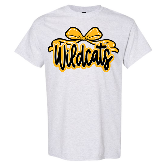 🎀 Spirit Bow Wildcats Tee – Gildan 5000