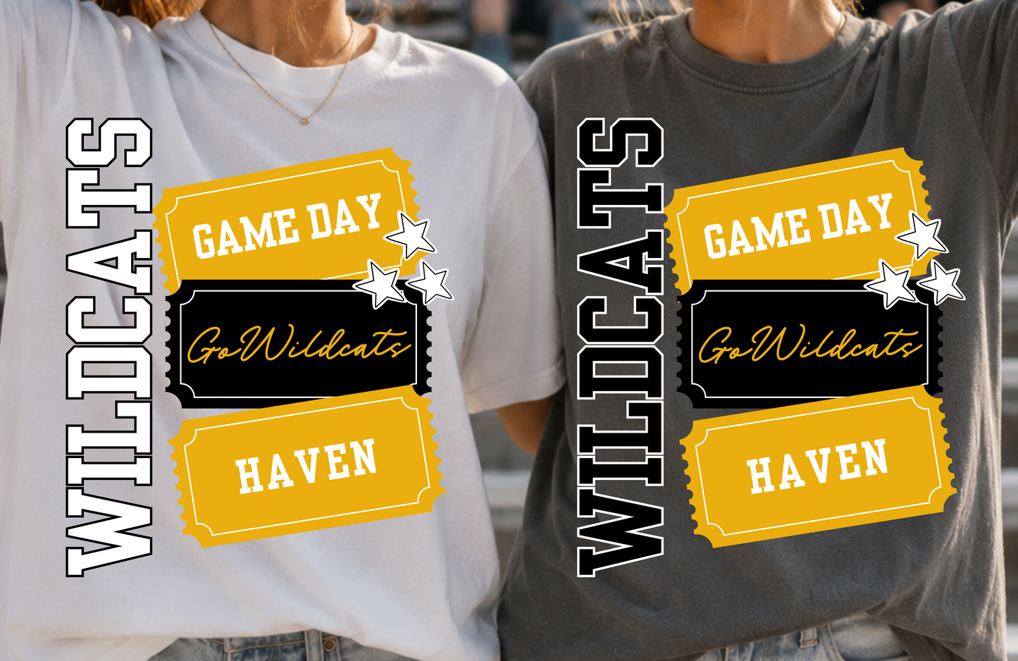 🎟️ Custom Game Day Ticket Tee